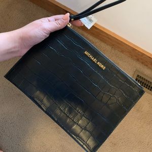 Black Michael Kors clutch